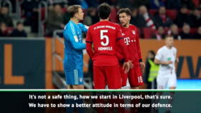 Kovac admits no one is safe in Bayern's line up ahead of Liverpool clash