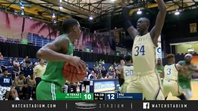 North Texas vs. FIU Basketball Highlights (2018-19)