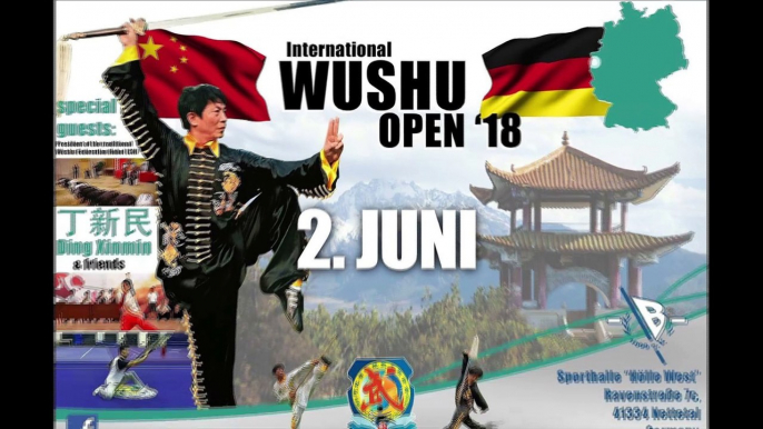 Martial Arts Wu Shu Open Nettetal 2018 with Douwe Geluk by Kai Jansen