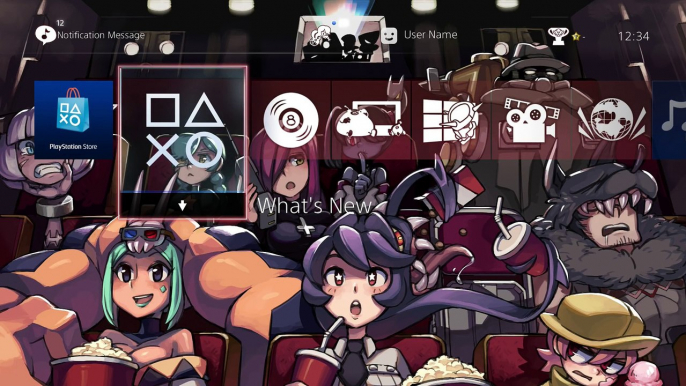 Skullgirls Encore - Menús PS4