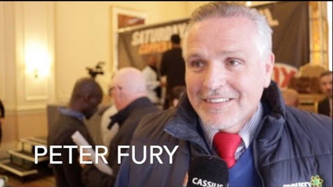 PETER FURY - 'GOD WILLING AFTER TYSON FURY COMES THRU WLADIMIR KLITSCHKO WE WANT ANTHONY JOSHUA'