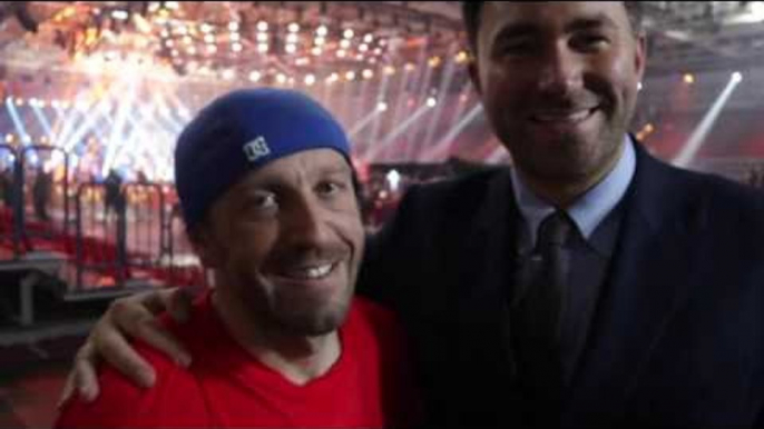 EDDIE HEARN REACTS TO NATHAN CLEVERLY BECOMING WORLD CHAMPION FOR THE SECOND TIME IN GERMANY