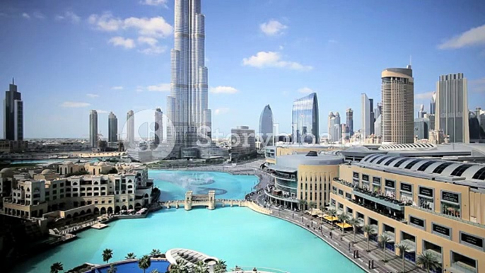 The Burj Khalifa Dubai,the Burj Khalifa was completed in 2010 and is the worlds tallest building, Dubai, UAE