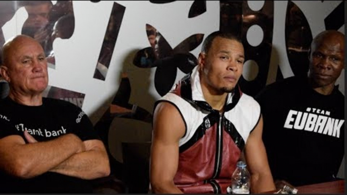 CHRIS EUBANK JR v ARTHUR ABRAHAM - (FULL & UNCUT) POST PRESS CONFERENCE W/ CHRIS EUBANK SR