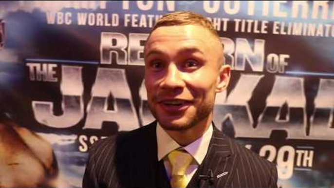 CARL FRAMPTON {UNCUT} ON GUTIERREZ, FLOYD MAYWEATHER v CONOR McGREGOR & IBF CHAMP LEE SELBY