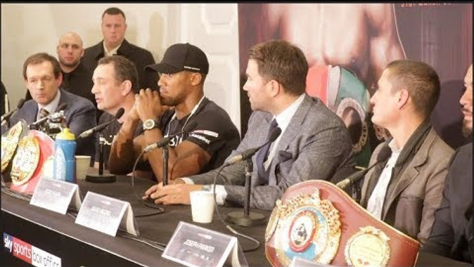 WAR CANELO! ANTHONY JOSHUA ADMITS HE'S A MASSIVE SAUL 'CANELO' ALVAREZ FAN & STUDIES HIS FIGHTS