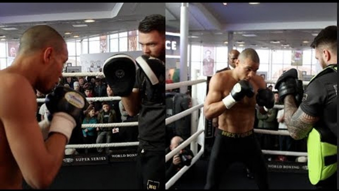 GEORGE GROVES v CHRIS EUBANK JR - THE *FULL* CHRIS EUBANK JR WORKOUT - FEAT CHRIS UBANK SNR