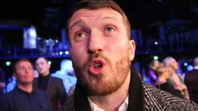 'I WANT LEWIS RITSON NEXT' - SCOTT CARDLE RINGSIDE - CALLS OUT BRITISH CHAMPION FOR NEXT FIGHT