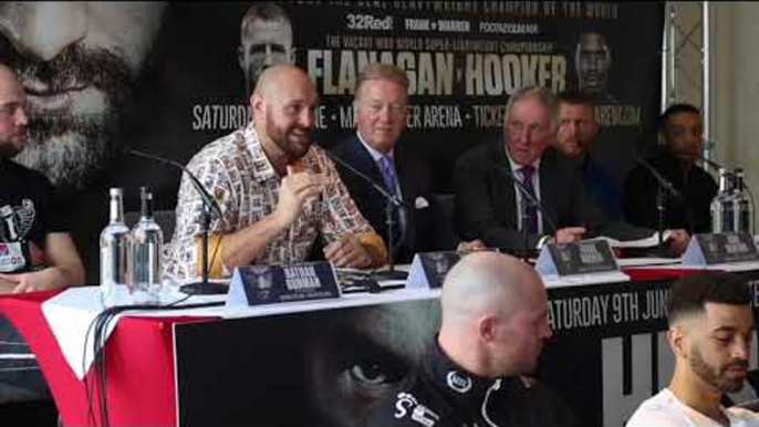 'I COULD BEAT ANTHONY JOSHUA & DEONTAY WILDER WITH ONE HAND TIED BEHIND MY BACK' - TYSON FURY