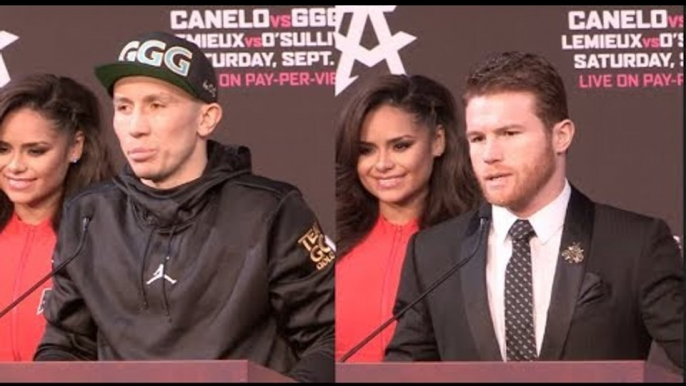 SAUL 'CANELO' ALVAREZ v GENNADY 'GGG' GOLOVKIN 2 - *THE FINAL PRESS CONFERENCE* (LAS VEGAS)