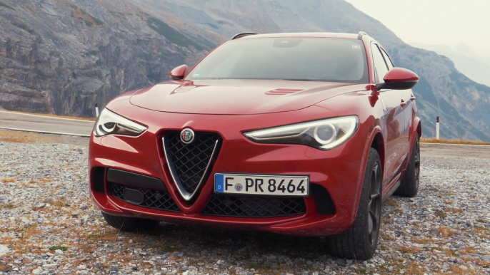 Alfa Romeo Stelvio QV - Test drive with 510 hp at the Stelvio Pass