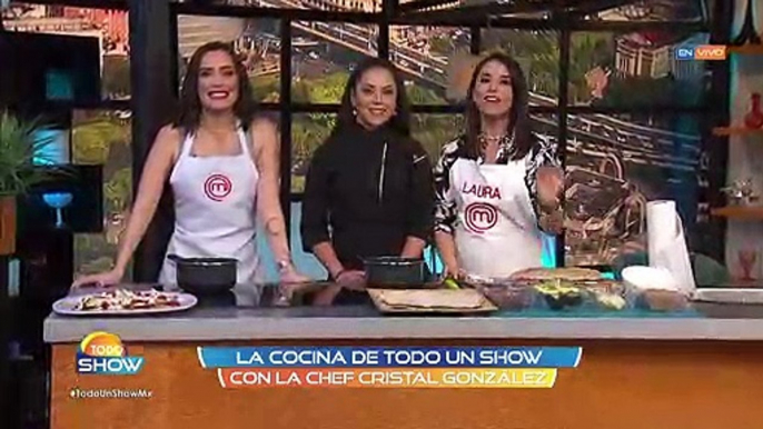 Todo Un Show | ¡Preparamos una deliciosa tlayuda de tasajo y chorizo!