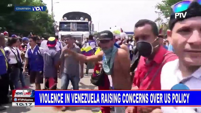 GLOBAL NEWS: Violence in Venezuela raising concerns over US policy