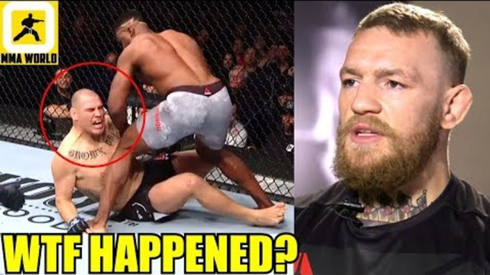 Cain Velasquez's knee had already popped before Ngannou's could land,McGregor-Cerrone NOT TRUE