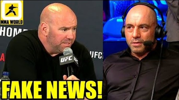 Dana White reacts to Joe Rogan saying Conor McGregor vs Cowboy is a done deal,Khabib,Ngannou