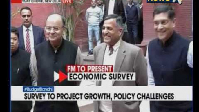 #MyBudget2017: Finance Minister to present Economic Survey which project growth, policy challenges