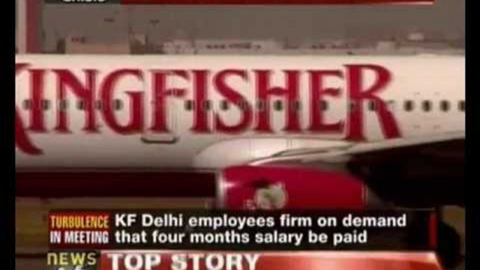 Kingfisher Crisis Delhi employees reject offer - NewsX