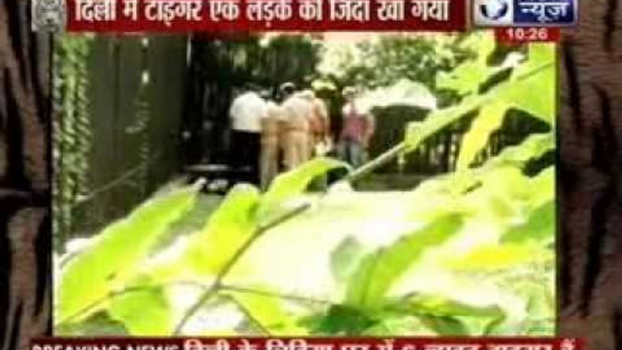 Youth killed by tiger in Delhi Zoo