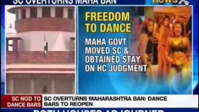 NewsX: Supreme Court nodes to dance bars in Mumbai