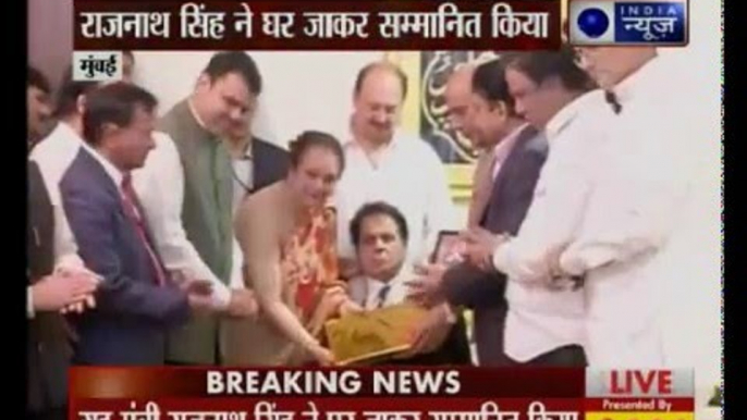 Dilip Kumar receives Padma Vibhushan honour