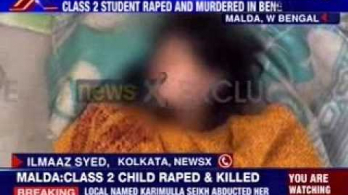 Rape Case: Class 2 student raped and murdered in Bengal