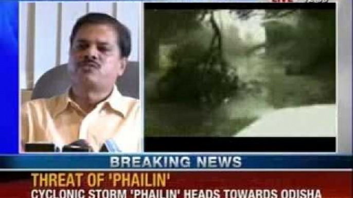 NewsX: Meteorological department briefs on cyclone 'Phailin'