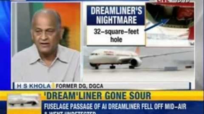 Dreamliner- 'gaping hole' in plane mid-flight investigated by Air India