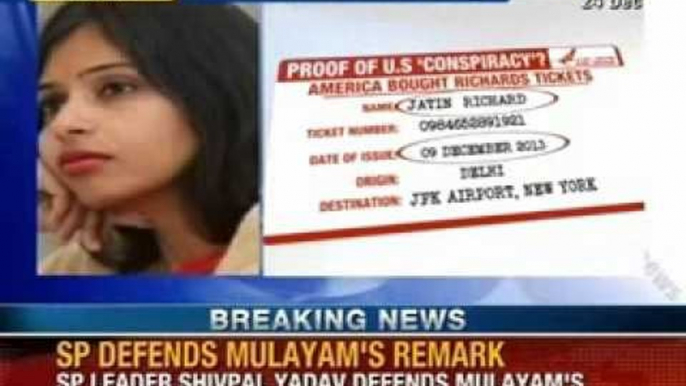 America booked Richard's tickets, ticket exempted from tax, Devyani still stuck - NewsX