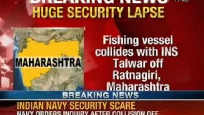 Fishing vessel sinks after collision with stealth Frigate, off the coast of Maharashtra : NewsX