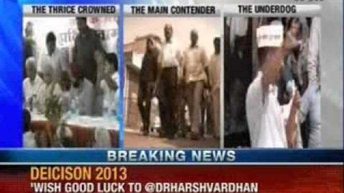 Delhi assembly elections 2013 Live 1 : Counting of votes from 8am today - NewsX