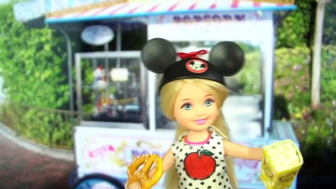 Barbie Sisters Go on a Trip To Disney World Park - Barbie Family Holiday Vacation