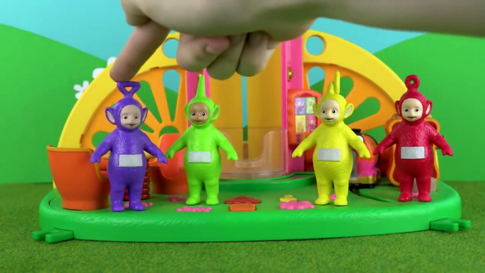 Teletubbies: Teletubbies Have A Race | Toy Play Video | Play games with Teletubbies