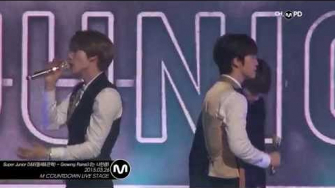 [MPD직캠] 슈퍼주니어 D&E 직캠 너는 나만큼 Growing Pains Super Junior D&E Fancam Mnet MCOUNTDWON 150326