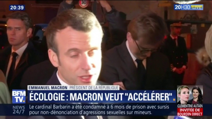 Grand débat: pour Emmanuel Macron, "il y avait besoin de ce moment démocratique, d'échange"