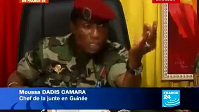 Dadis Camara : "J'ai sacrifié ma vie au profit du peuple de Guinée"