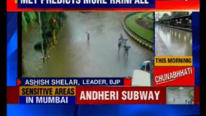 Mumbai Rains: Local trains halted, flights diverted, buses off roads