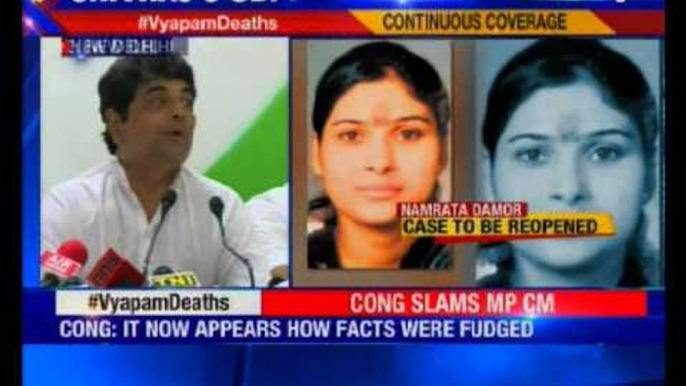 Congress seeks two separate SC monitored CBI probes in Vyapam Scam