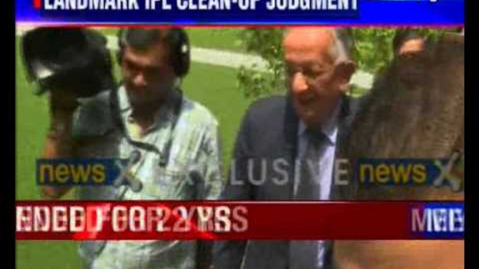 IPL Fixing: Justice Ashok Bhan on Lodha committee's Verdict