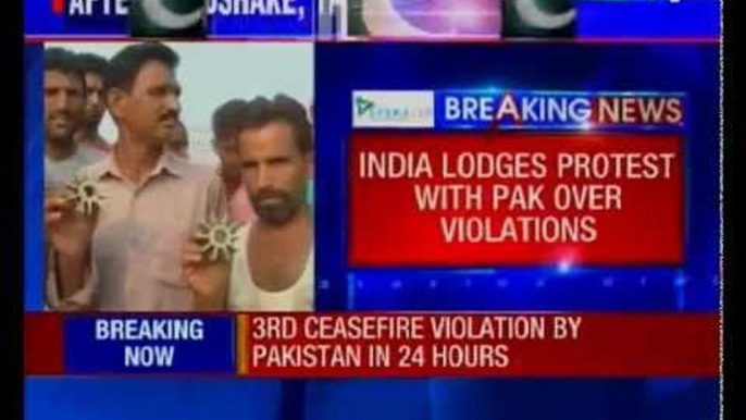 India lodges protest with Pakistan over ceasefire violation