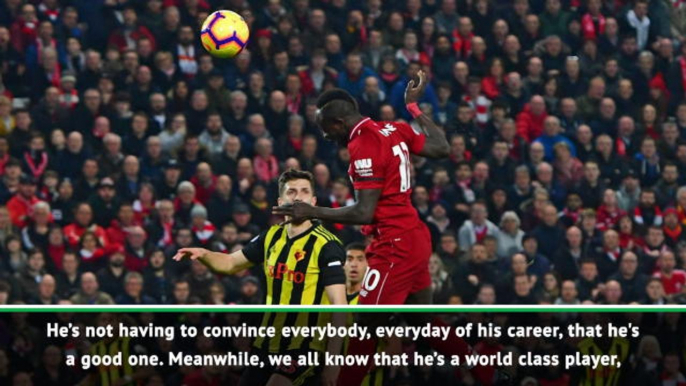 Goalscoring becoming more natural to Mane - Klopp