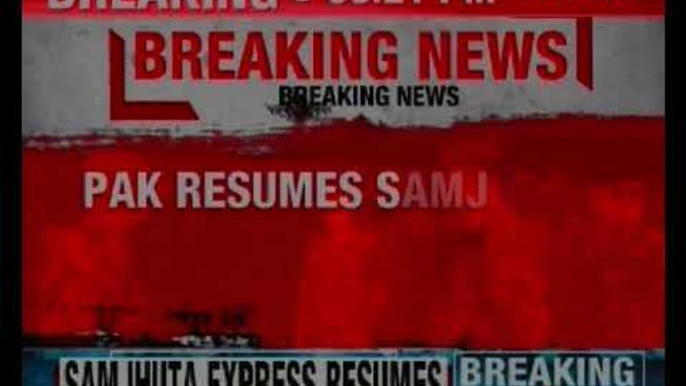 India Pakistan Tension Updates - Pakistan resumes Samjhauta Express Lahore Amritsar Services