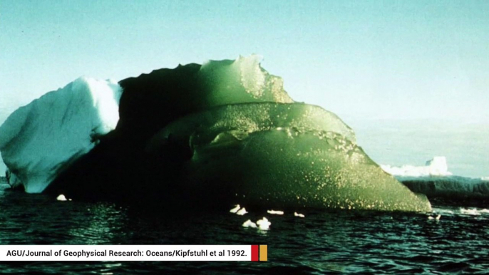 Scientists May Have Solved The Mystery Surrounding Green Icebergs