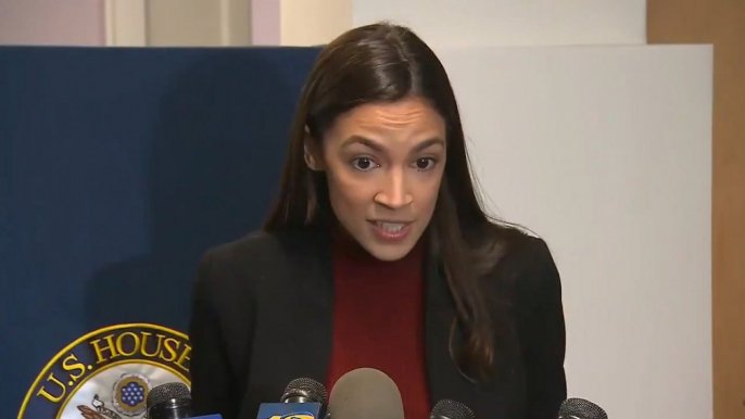 Ocasio-Cortez On Trump: 'Whilst He's Talking Collusion, Collusion, Collusion... We Should Be Talking Taxes, Taxes, Taxes'