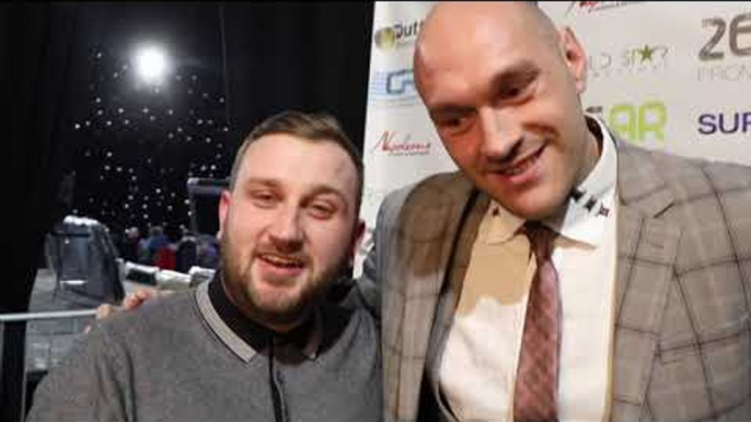 TYSON FURY MEETS TYSON FURY, CONOR McGREGOR, DONALD TRUMP, JOE PESCI, ROBERT DeNIRO (BY AL FORAN)