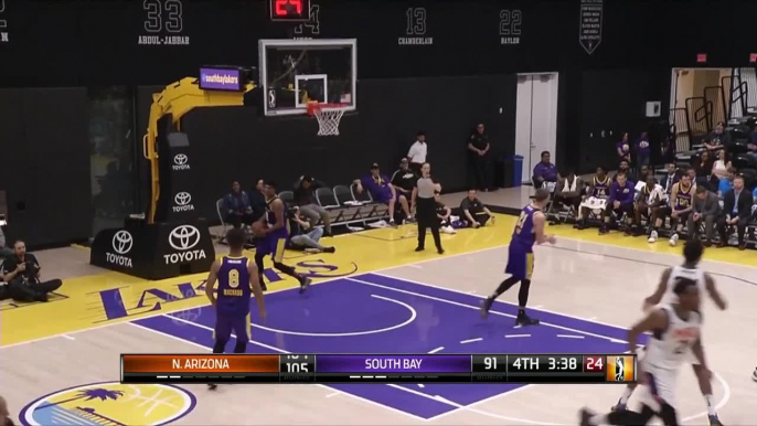 Hollis Thompson Posts 27 points & 11 rebounds vs. South Bay Lakers