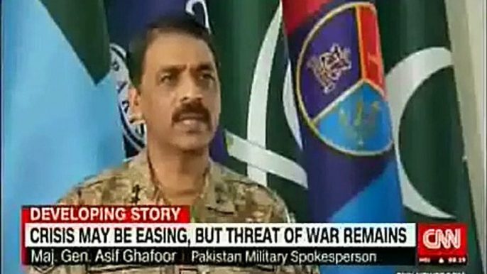 Exclusive Interview of DG ISPR with Nic Robertson  CNN - 6 Mar 2019