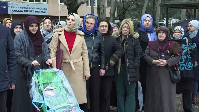 Yeni Zelanda'daki iki camiye terör saldırısı protesto edildi - ANKARA