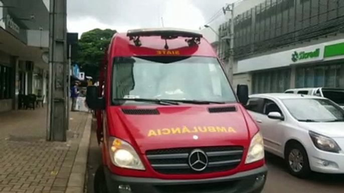 Atropelamento mobiliza Corpo de Bombeiros