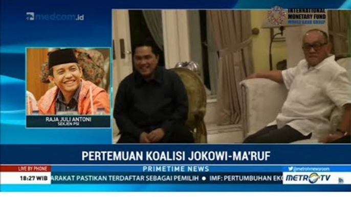 PSI : Aburizal Bakrie Dukung Jokowi-Ma'ruf