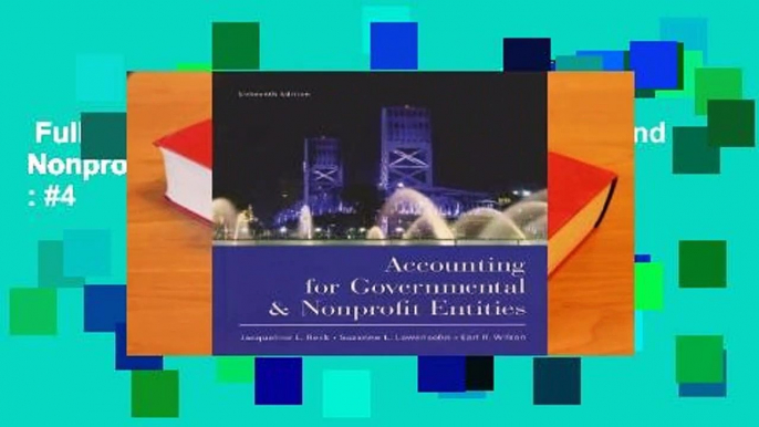 Full E-book  Accounting for Governmental and Nonprofit Entities  Best Sellers Rank : #4